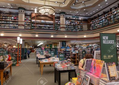 Barnes and Noble bookstore interior